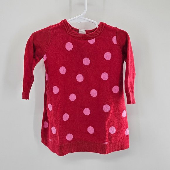 babyGap Print Intarsia‎ Sweater Dress Size 18-24 months - Picture 3 of 6
